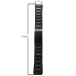 22 mm breites, I-förmiges Uhrenarmband aus Titanlegierung, passend für Samsung Galaxy Watch3 (45 mm), Samsung Gear S3 Classic und Samsung Gear S3 Frontier.
