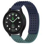 20mm atmungsaktives 3D-Punkte-Silikon-Uhrenarmband mit Löchern, für Samsung Galaxy Watch 6 Classic 43mm, für Samsung Galaxy Watch 5 Pro Golf Edition, für Samsung Galaxy Watch 5 Golf Edition