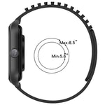 20mm atmungsaktives 3D-Punkte-Silikon-Uhrenarmband mit Löchern, für Samsung Galaxy Watch 4 44mm, für Samsung Galaxy Watch 4 40mm, für Samsung Galaxy Watch 4 Classic 46mm