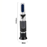 RZ120 Original Refraktometer Bier Brix Würze Zucker Alkohol Dichte Handgerät Hydrometer
