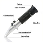 RZ120 Original Refraktometer Bier Brix Würze Zucker Alkohol Dichte Handgerät Hydrometer