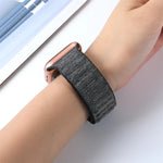 Magnetisches Denim-Armband für Apple Watch 6 (40 mm), Apple Watch 6 (44 mm), Apple Watch 5 (44 mm), Apple Watch 5 (40 mm), Apple Watch 4 (44 mm), Apple Watch 4 (40 mm), Apple Watch 3 (38 mm) und Apple Watch 3 (42 mm)