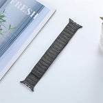 Magnetisches Denim-Armband für Apple Watch 6 (40 mm), Apple Watch 6 (44 mm), Apple Watch 5 (44 mm), Apple Watch 5 (40 mm), Apple Watch 4 (44 mm), Apple Watch 4 (40 mm), Apple Watch 3 (38 mm) und Apple Watch 3 (42 mm)