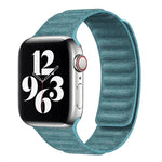 Magnetisches Denim-Armband für Apple Watch 6 (40 mm), Apple Watch 6 (44 mm), Apple Watch 5 (44 mm), Apple Watch 5 (40 mm), Apple Watch 4 (44 mm), Apple Watch 4 (40 mm), Apple Watch 3 (38 mm) und Apple Watch 3 (42 mm)