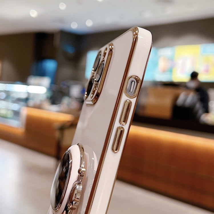 Galvanisierte Astronauten-Halterung Handyhülle, Für iPhone 17e / 16e, Für iPhone 17 Pro Max, Für iPhone 17 Pro, Für iPhone 17, Für iPhone Air, Für iPhone 16 Pro Max, Für iPhone 16 Pro, Für iPhone 16 Plus