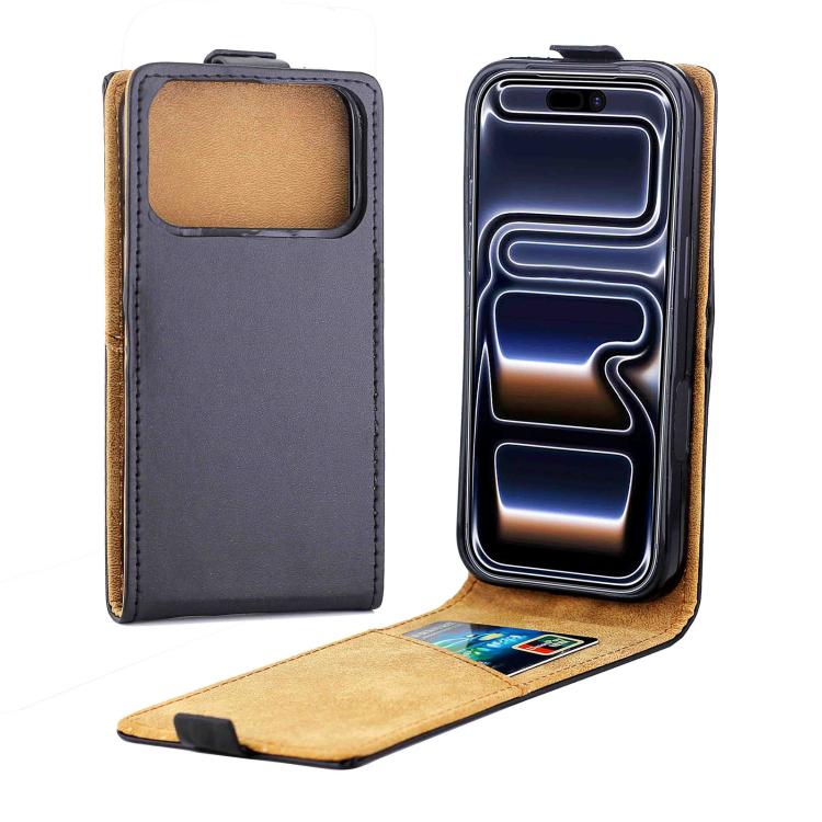 Vertikale Flip-Leder-Handyhülle mit Kartensteckplatz, Für iPhone 17e / 16e, Für iPhone 17 Pro Max, Für iPhone 17 Pro, Für iPhone 17, Für iPhone Air, Für iPhone 16 Pro Max, Für iPhone 16 Pro, Für iPhone 16 Plus, Für iPhone 16, Für iPhone 15 Pro Max