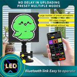 P64L Auto-Heckscheiben-Lauftext LED-Matrix-Panel DIY Textmuster Ausdrucksbildschirm, P64L