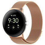 Milan-Armband aus magnetischem Edelstahl-Mesh, für Google Pixel Watch 2