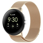 Milan-Armband aus magnetischem Edelstahl-Mesh, für Google Pixel Watch 2
