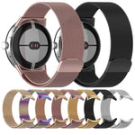 Milan-Armband aus magnetischem Edelstahl-Mesh, für Google Pixel Watch 2
