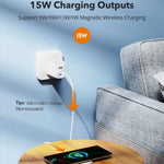 DS-WXC103 15W Max MagSafe magnetisches kabelloses Ladegerät für iPhone 15/14/13 / AirPods Pro, ohne Adapter, WXC103