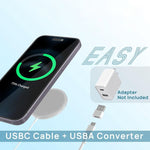 DS-WXC103 15W Max MagSafe magnetisches kabelloses Ladegerät für iPhone 15/14/13 / AirPods Pro, ohne Adapter, WXC103