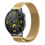 Milan Magnetic Steel Mesh Watch Band, For Huawei Watch GT4 46mm, For Huawei Watch GT4 41mm