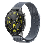 Milan Magnetic Steel Mesh Watch Band, For Huawei Watch GT4 46mm, For Huawei Watch GT4 41mm
