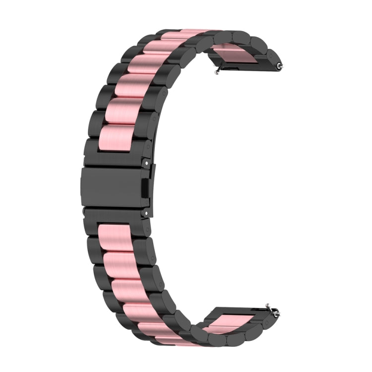 Three Bead Stainless Steel Metal Watch Band, For Huawei Watch GT4 46mm