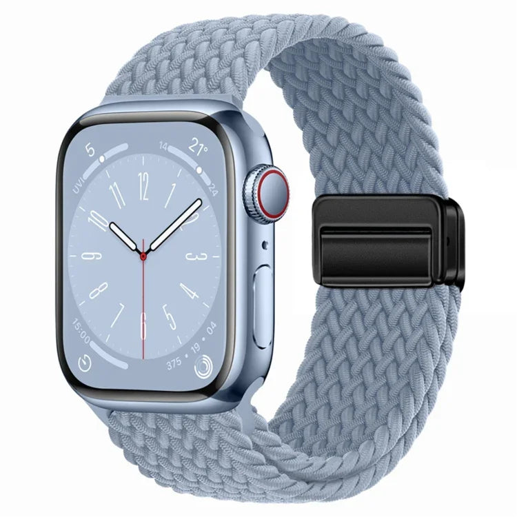 Nylon-Armband mit Magnetverschluss, passend für Apple Watch Series 3 (38 mm und 42 mm).