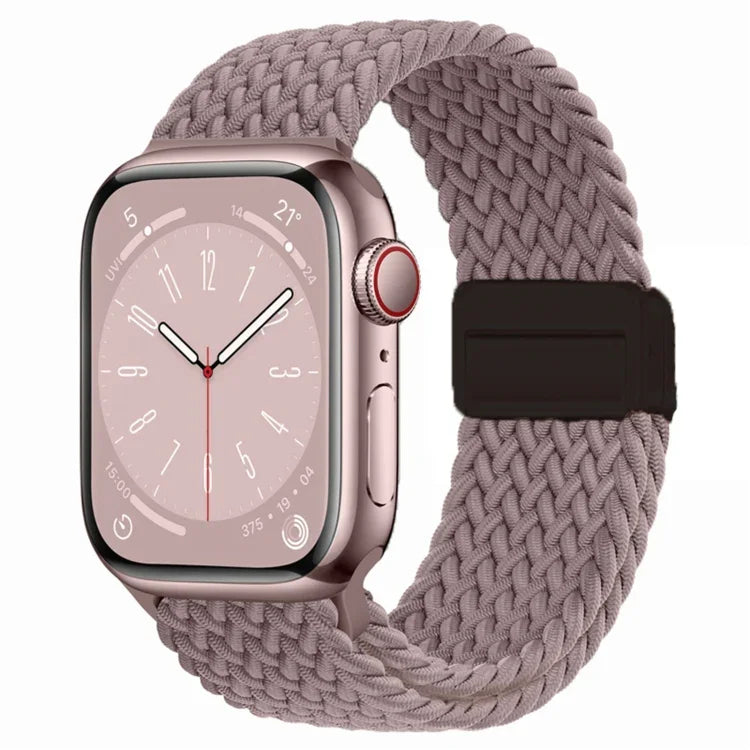 Nylon-Armband mit Magnetverschluss, passend für Apple Watch Series 3 (38 mm und 42 mm).