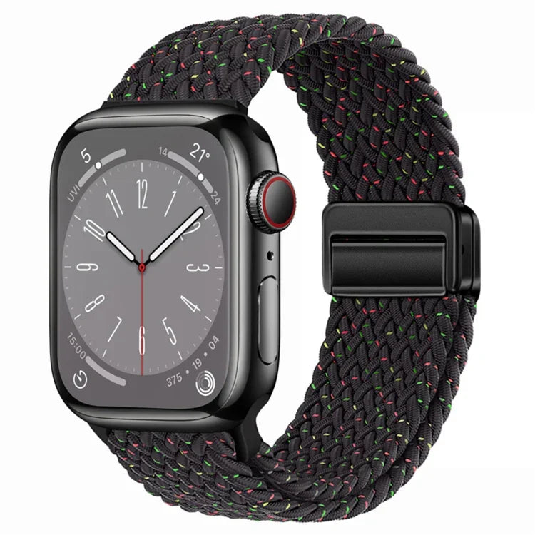 Nylon-Armband mit Magnetverschluss, passend für Apple Watch Series 3 (38 mm und 42 mm).