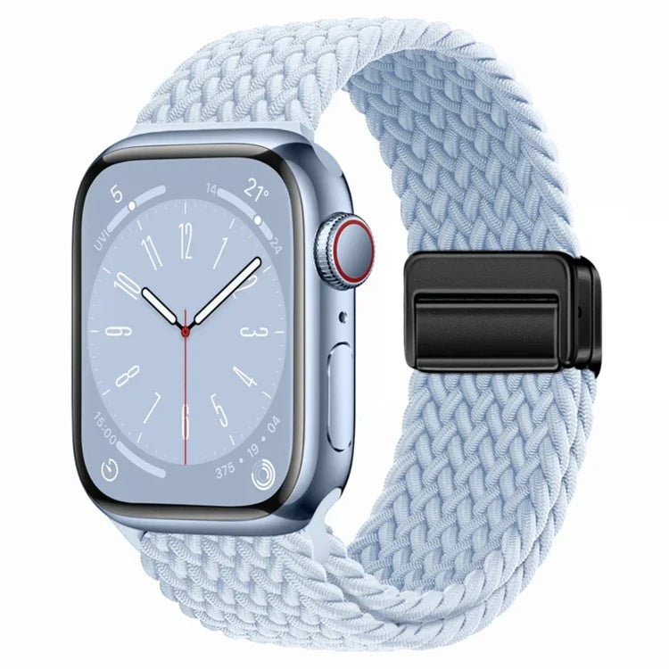 Nylon-Armband mit Magnetverschluss, passend für Apple Watch Series 3 (38 mm und 42 mm).