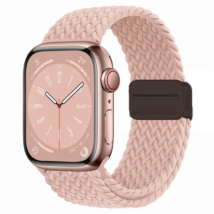 Nylon-Armband mit Magnetverschluss, passend für Apple Watch Series 3 (38 mm und 42 mm).