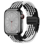 Nylon-Armband mit Magnetverschluss, passend für Apple Watch Series 3 (38 mm und 42 mm).