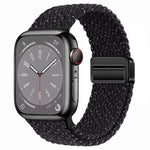 Nylon-Armband mit Magnetverschluss, passend für Apple Watch Series 3 (38 mm und 42 mm).