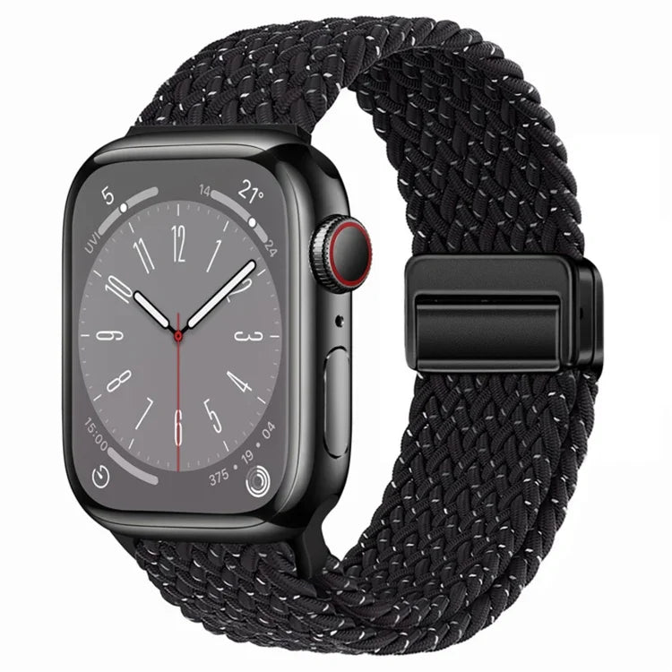 Nylon-Armband mit Magnetverschluss, passend für Apple Watch Series 3 (38 mm und 42 mm).