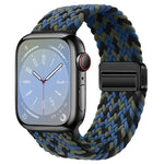 Nylon-Armband mit Magnetverschluss, passend für Apple Watch Series 3 (38 mm und 42 mm).
