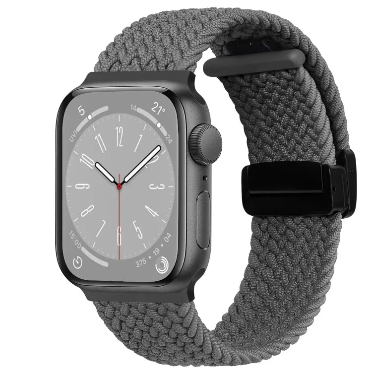 Nylon-Armband mit Magnetverschluss, passend für Apple Watch Series 3 (38 mm und 42 mm).