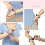 Nylon-Armband mit Magnetverschluss, passend für Apple Watch Series 3 (38 mm und 42 mm).