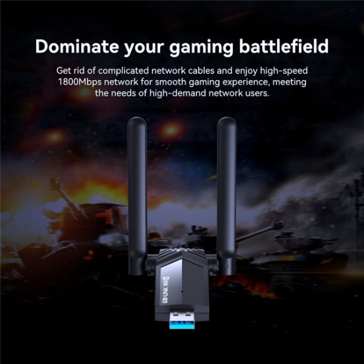 LB-LINK WDN1800H Esports Gaming USB 3.0 WiFi6 AX1800M Gigabit Wireless-Netzwerkkarte