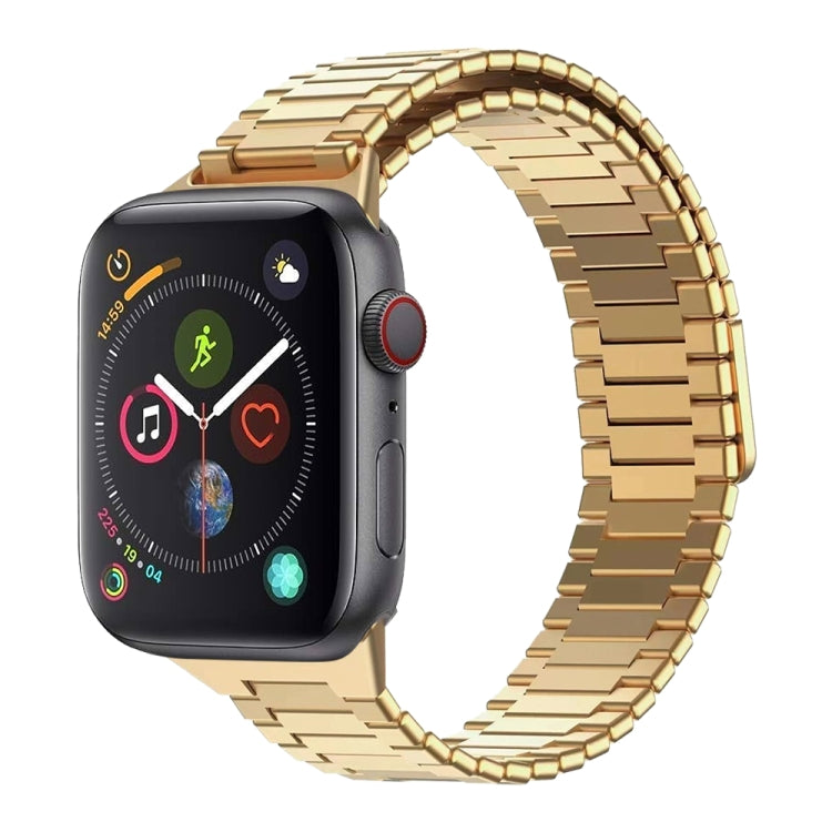 Magnetisches Uhrenarmband aus Bambus-Edelstahlmetall, für Apple Watch Series 6 40 mm, für Apple Watch Series 6 44 mm, für Apple Watch Series 5 44 mm, für Apple Watch Series 5 40 mm, für Apple Watch Series 4 44 mm, für Apple Watch Series 4 40 mm