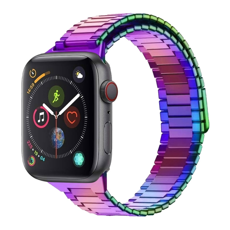 Magnetisches Uhrenarmband aus Bambus-Edelstahlmetall, für Apple Watch Series 6 40 mm, für Apple Watch Series 6 44 mm, für Apple Watch Series 5 44 mm, für Apple Watch Series 5 40 mm, für Apple Watch Series 4 44 mm, für Apple Watch Series 4 40 mm