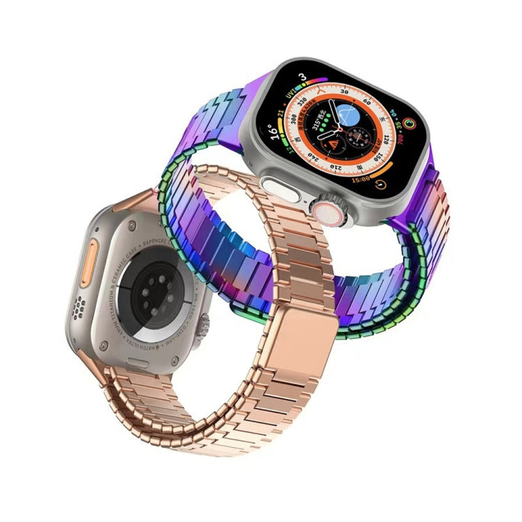 Magnetisches Uhrenarmband aus Bambus-Edelstahlmetall, für Apple Watch SE 2023 44mm, für Apple Watch SE 2023 40mm, für Apple Watch Ultra 2 49mm, für Apple Watch Series 9 45mm, für Apple Watch Series 9 41mm, für Apple Watch Ultra 49mm