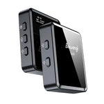 SX39 Für iPhone Lavalier Drahtloses Rauschunterdrückungs-Mikrofon mit Dual-Sender + Empfänger, Für iPhone