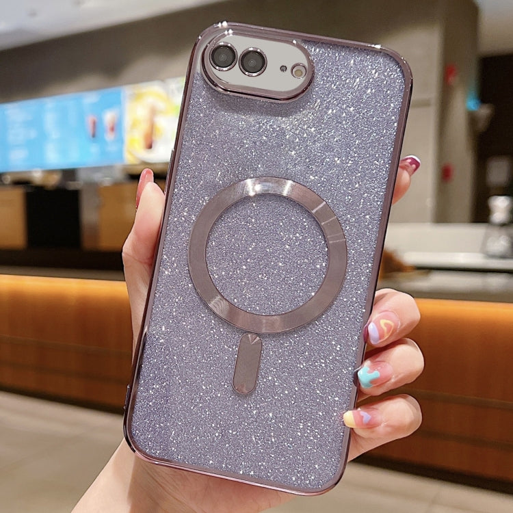 Glitzer Galvanisierung MagSafe TPU Handyhülle, für iPhone 7 Plus / 8 Plus