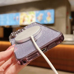 Glitter Electroplating MagSafe TPU Phone Case, For iPhone 7 Plus / 8 Plus