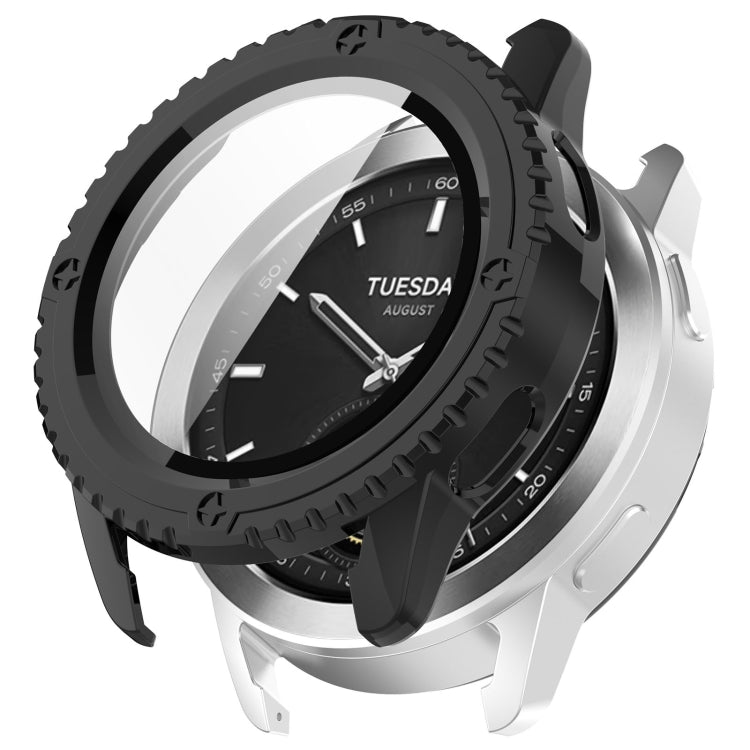 PC + Tempered Film Integrated Watch Protective Case, For Xiaomi Watch S3