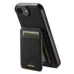 Suteni H16 Litchi Texture Leather Detachable Wallet Back Phone Case, For iPhone 12 Pro, For iPhone 17e / 16e