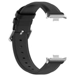 Round Tail Top Layer Leather Watch Band, For Xiaomi Band 10 Pro / Band 9 Pro / Band 8 Pro, For Redmi Watch 6 / Watch 5 / Watch 4