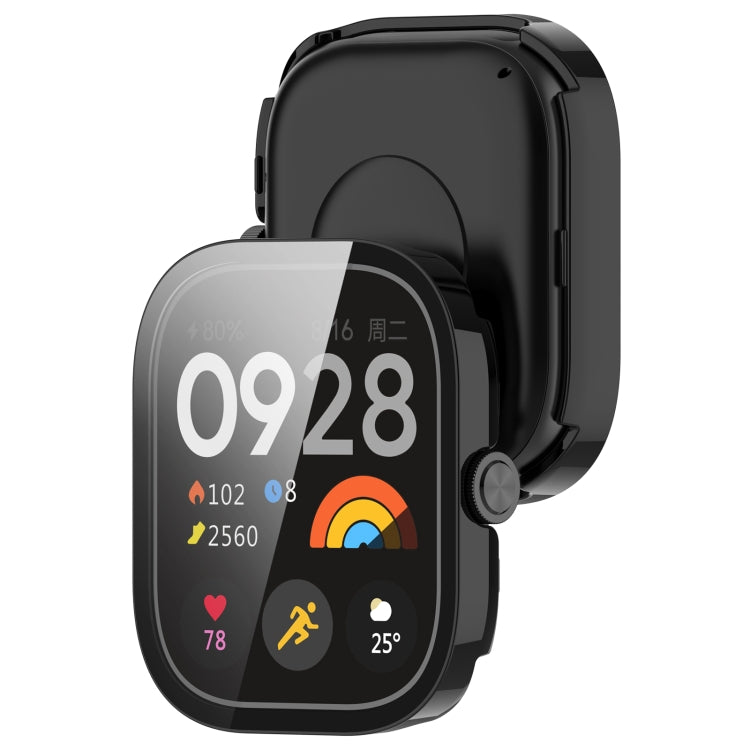 For Redmi Watch 4 Tempered Film Integrated PC Watch Protective Case, For Redmi Watch 4