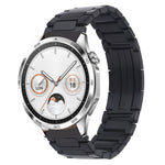 H-Shaped Folding Buckle Stainless Steel Metal Watch Band, For Huawei Watch GT4 46mm, For Huawei Watch 4 / 4 Pro, For Huawei Watch Ultimate / Buds, For Huawei Watch GT3 SE, For Huaei Watch 3 Pro New, For Huawei Watch GT3 Pro 46mm / Watch GT3 46mm       ...