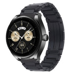 H-Shaped Folding Buckle Stainless Steel Metal Watch Band, For Huawei Watch GT4 46mm, For Huawei Watch 4 / 4 Pro, For Huawei Watch Ultimate / Buds, For Huawei Watch GT3 SE, For Huaei Watch 3 Pro New, For Huawei Watch GT3 Pro 46mm / Watch GT3 46mm       ...