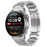 H-Shaped Folding Buckle Stainless Steel Metal Watch Band, For Huawei Watch GT4 46mm, For Huawei Watch 4 / 4 Pro, For Huawei Watch Ultimate / Buds, For Huawei Watch GT3 SE, For Huaei Watch 3 Pro New, For Huawei Watch GT3 Pro 46mm / Watch GT3 46mm       ...