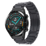 H-Shaped Folding Buckle Stainless Steel Metal Watch Band, For Huawei Watch GT4 46mm, For Huawei Watch 4 / 4 Pro, For Huawei Watch Ultimate / Buds, For Huawei Watch GT3 SE, For Huaei Watch 3 Pro New, For Huawei Watch GT3 Pro 46mm / Watch GT3 46mm       ...