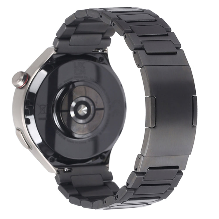 H-Shaped Folding Buckle Stainless Steel Metal Watch Band, For Huawei Watch GT4 46mm, For Huawei Watch 4 / 4 Pro, For Huawei Watch Ultimate / Buds, For Huawei Watch GT3 SE, For Huaei Watch 3 Pro New, For Huawei Watch GT3 Pro 46mm / Watch GT3 46mm       ...