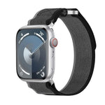 Double Hook and Loop Faster Nylon Watch Band, For Apple Watch SE 40mm, For Apple Watch SE 44mm, For Apple Watch Series 6 40mm, For Apple Watch Series 6 44mm, For Apple Watch Series 5 44mm, For Apple Watch Series 5 40mm, For Apple Watch 4 44mm          ...