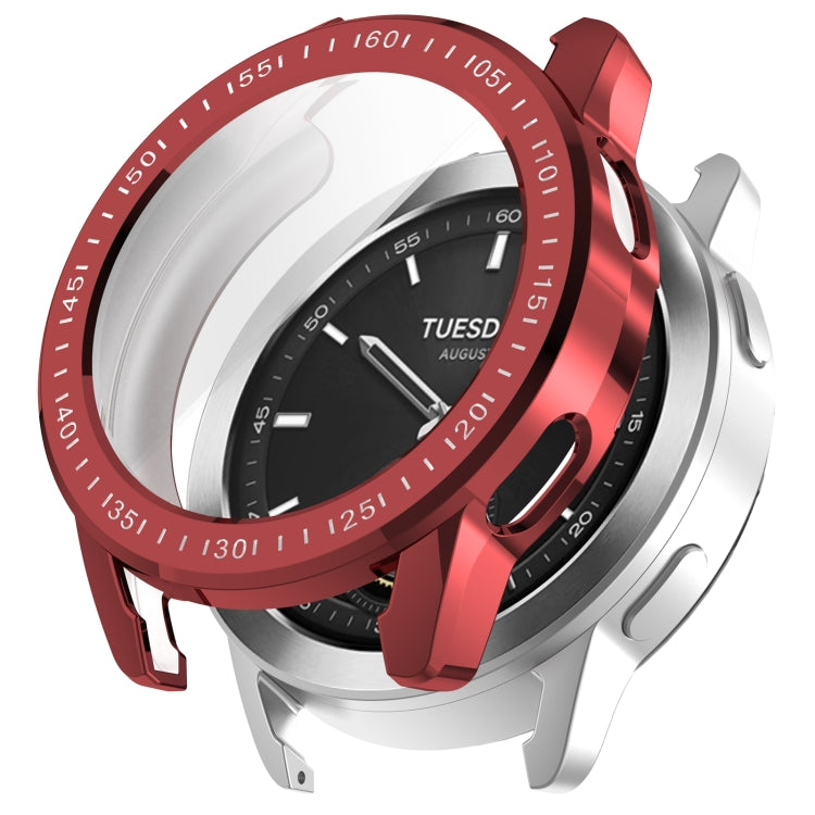 Full Package TPU Electroplated Watch Protective Case, For Xiaomi Watch S3