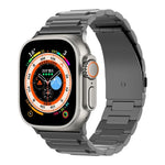 I-förmiges Titan-Armband, für Apple Watch SE 2023 (44 mm), Apple Watch Ultra 2 (49 mm), Apple Watch Series 9 (45 mm), Apple Watch Ultra (49 mm), Apple Watch Series 8 (45 mm), Apple Watch SE 2022 (44 mm), Apple Watch Series 7 (45 mm)
