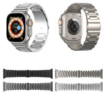 I-förmiges Titan-Armband, für Apple Watch SE 2023 (44 mm), Apple Watch Ultra 2 (49 mm), Apple Watch Series 9 (45 mm), Apple Watch Ultra (49 mm), Apple Watch Series 8 (45 mm), Apple Watch SE 2022 (44 mm), Apple Watch Series 7 (45 mm)